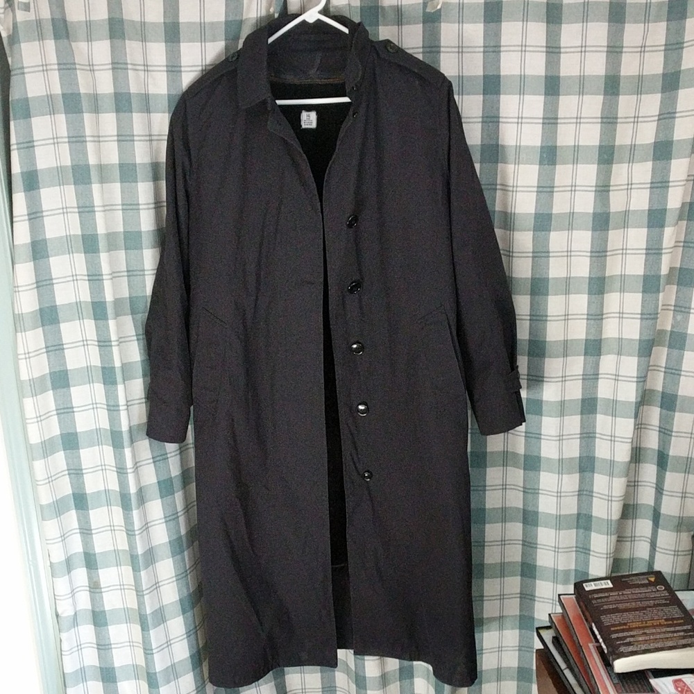 Military trench coat
